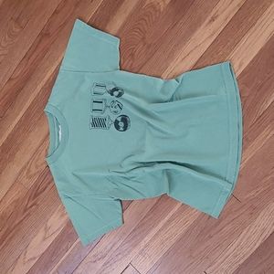 Levi's Vinyl Medal Record Green Tee